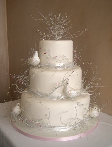 bird wedding cakes ideas