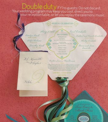 Program Fans  Weddings on Fan Wedding Program Creativeinvitations Blogspot