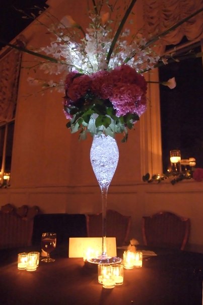 wedding centerpieces with lights