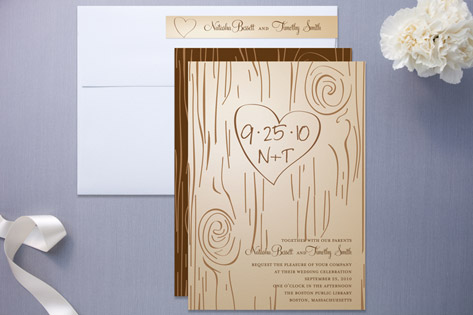 Rustic Wedding Invitation What I really love about this invitation is the 